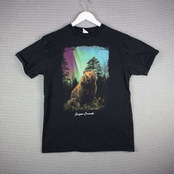 EXP Designs Canada Bear Forest Jasper Nature Tee Mens - Picture 1 of 6